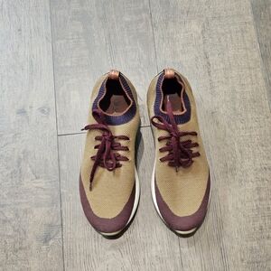 Loro Piana Multicolor Knit Fabric and Leather 360 Flexy Walker
